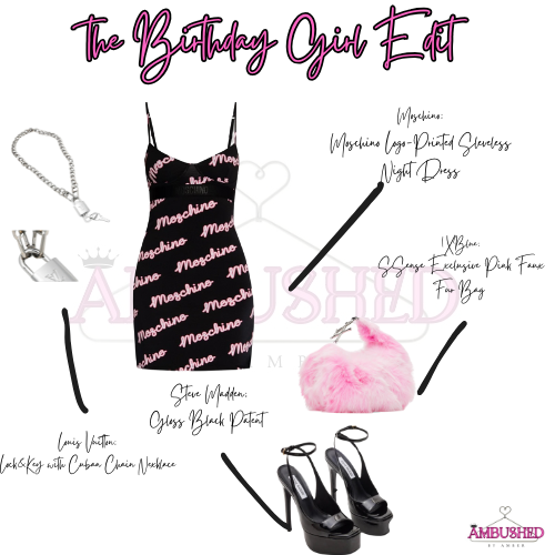 The Birthday Girl Edit - Moschino dress styling