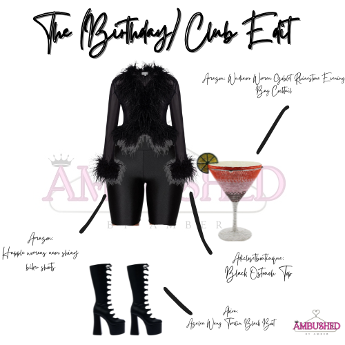 The (Birthday) Club Edit - All black club outfit